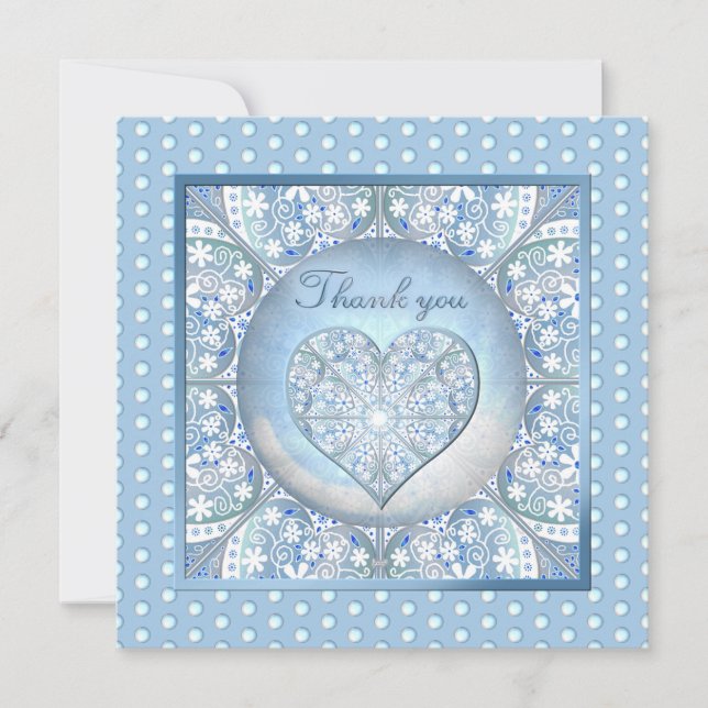 Blått keramiskt Snöre (Framsida)