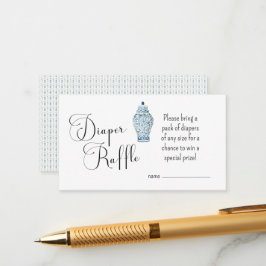 Blått kinesioisere Mönster-kort Tilläggskort