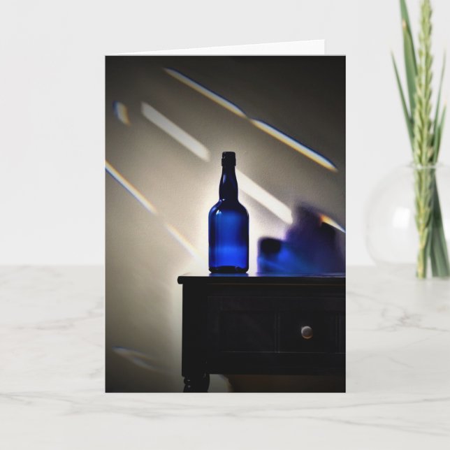 Blått, kort (Framsida)