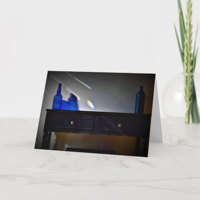 Blått kort (Framsida)