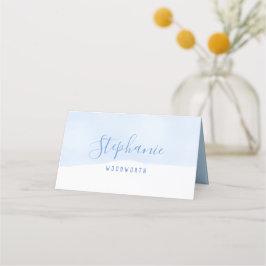 Blått kort för abstrakt, babydusch