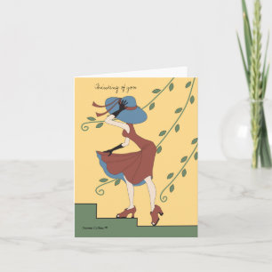 Blått kort för hatt-anteckning