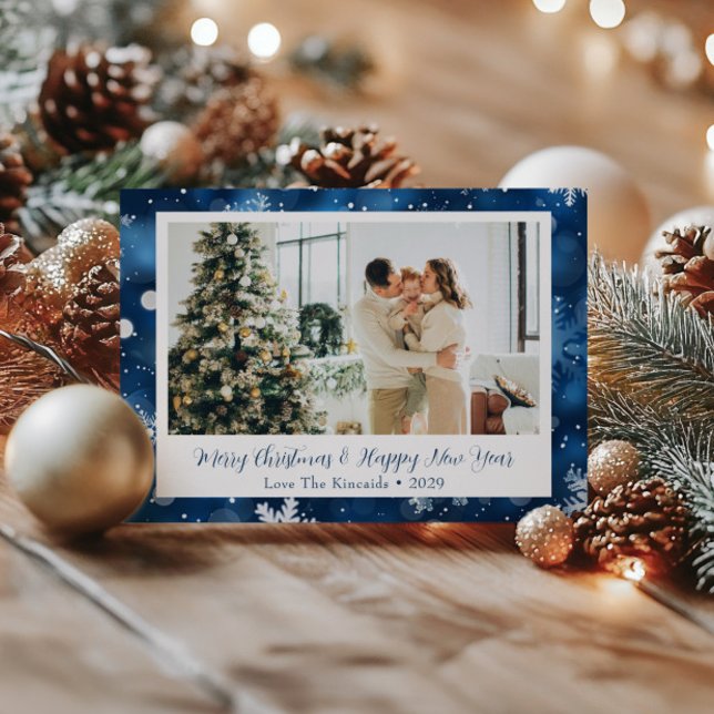 Blått kort för julfotboll (Skapare uppladdad)