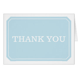 Blått kort - tack för Elegant