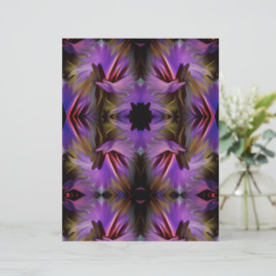 Blått Lila Abstrakt  Skrapbok Papper