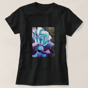 Blått lila gothall, ro art t shirt