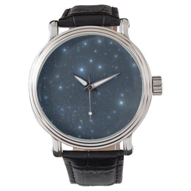 Blått litet Galaxy Armbandsur (Framsida)
