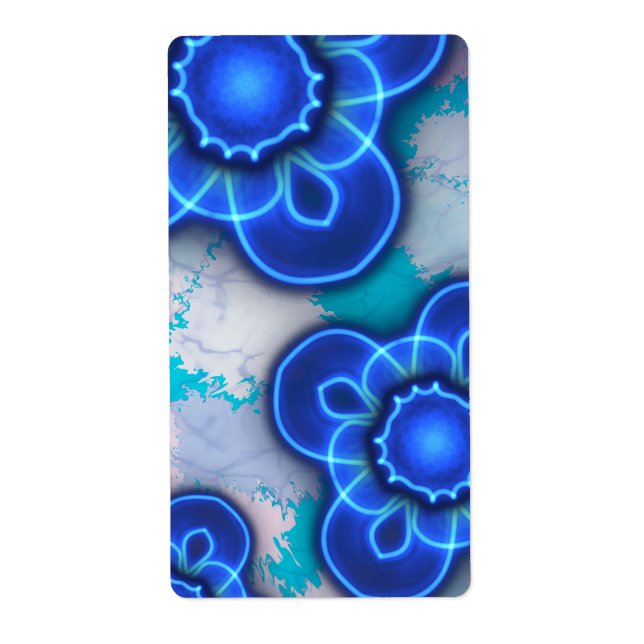 Blått ljus fraktsedel (Framsidan)