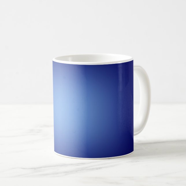Blått ljus kaffemugg (Framsida höger)