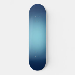 Blått ljus mini skateboard bräda 18,5 cm