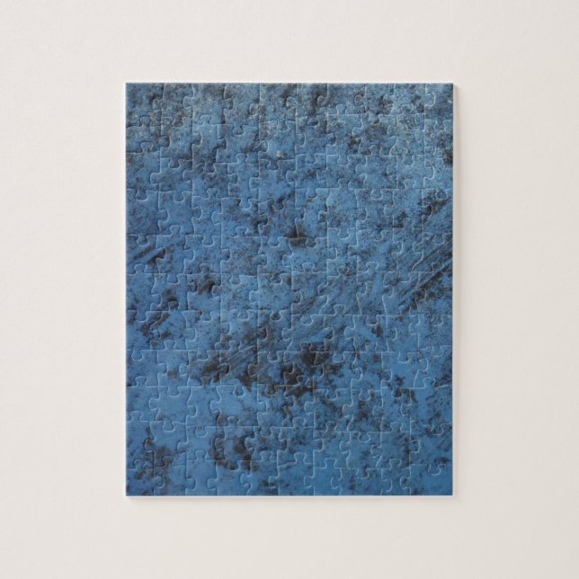 Blått ljus vintage pussel (Vertikal)