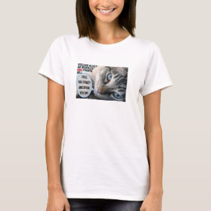 Blått (ljust) T-Shirt