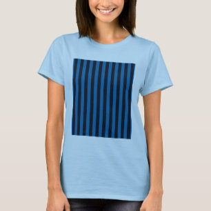 Blått Lodrät Rand-bakgrund Anpassa detta! T-shirt