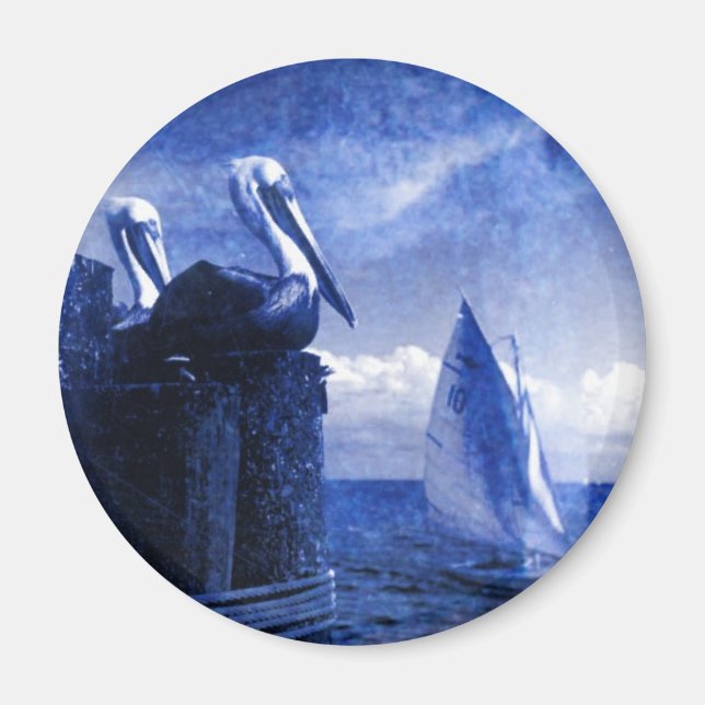 Blått Magnet (Framsidan)