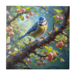 Blått mål 1 kakelplatta