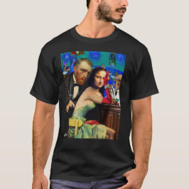 Blått Måndag Tee Shirt
