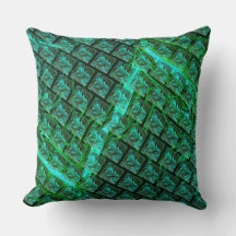 Blått med "flyter" sammanflätade linjer