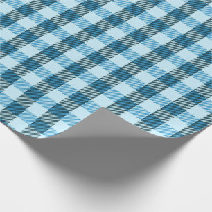 Blått, modern, enkel presentpapper