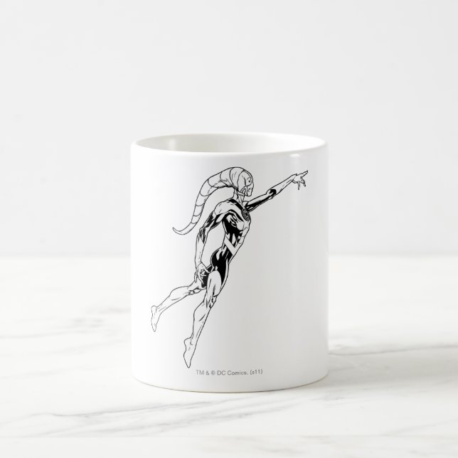 Blått mönster 11 kaffemugg (Center)