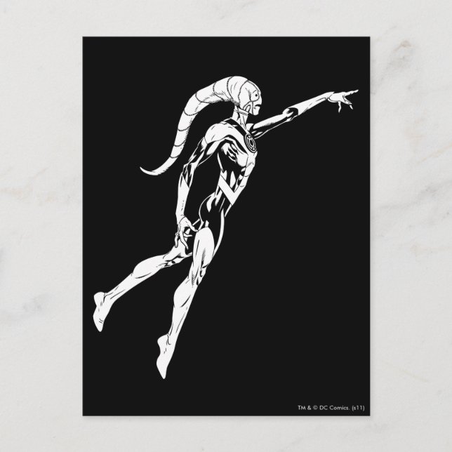 Blått mönster 11 vykort (Framsida)