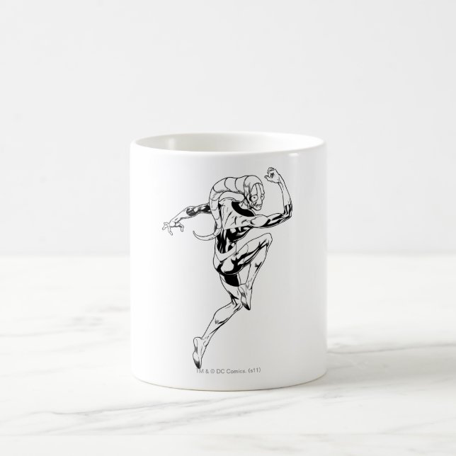 Blått mönster 3 kaffemugg (Center)