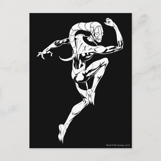 Blått mönster 3 vykort (Framsida)