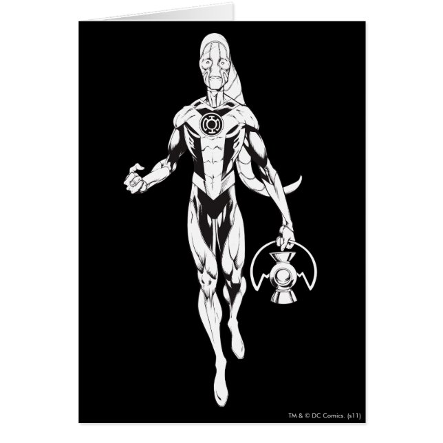 Blått mönster 6 hälsningskort (Framsidan)