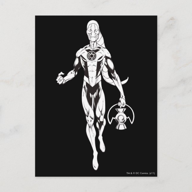 Blått mönster 6 vykort (Framsida)