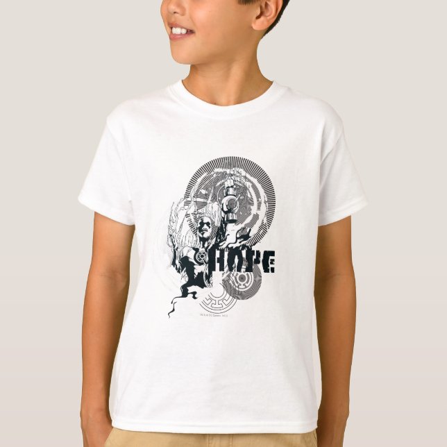 Blått mönster, grafik 4 tröja (Framsida)