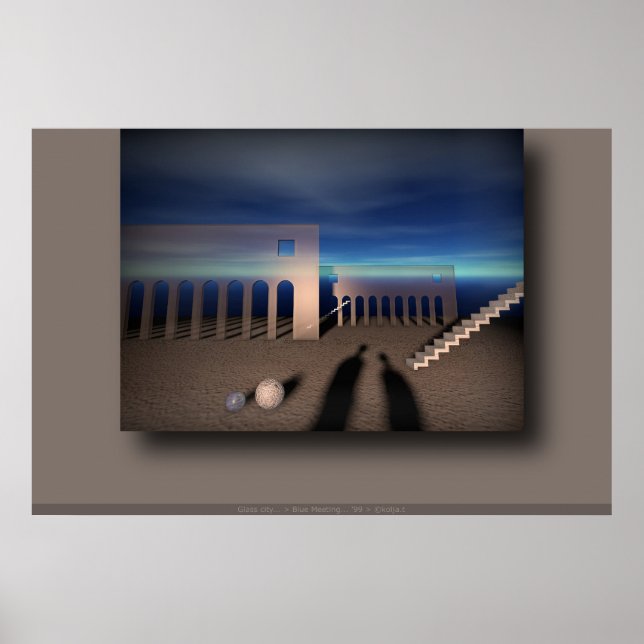 Blått möte.. poster (Framsidan)