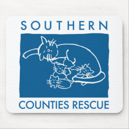 Blått Mousepad Musmatta