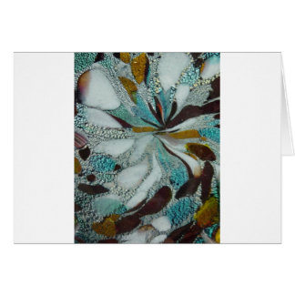 Blått Murano specificerar studien Hälsningskort