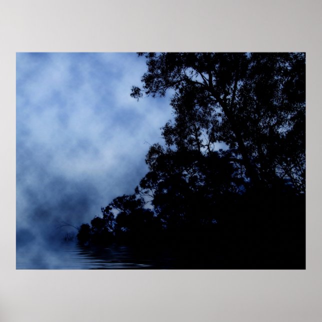 Blått mysterium Poster (Framsidan)