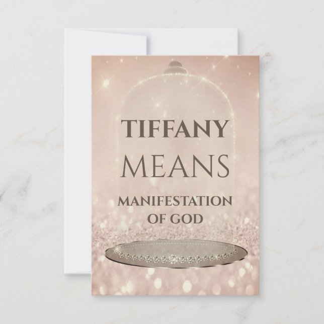 Blått Namn: Sötningen Glitter Ro 16:e Inbjudningar (Framsida)