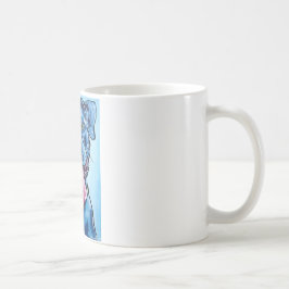 Blått Nosed groptjur Kaffemugg