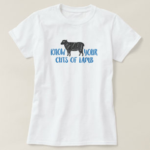 Blått och Grått känner till dina slampor T Shirt