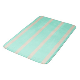 Blått och grått stripe linjer badrumsmatta