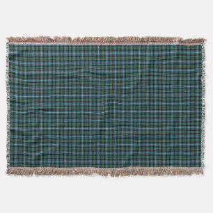 Blått och grön Tartan för MacRae klanjakt Filt