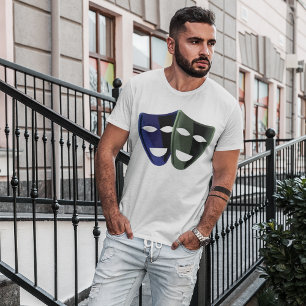 Blått och Grönt för teater T Shirt