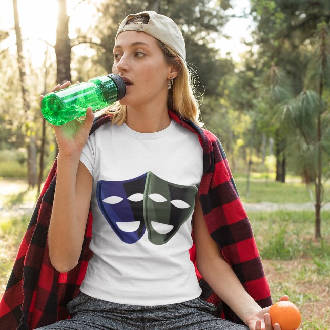 Blått och Grönt för teater T Shirt (Skapare uppladdad)