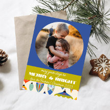 Blått och Grönt Retro-Helgdag