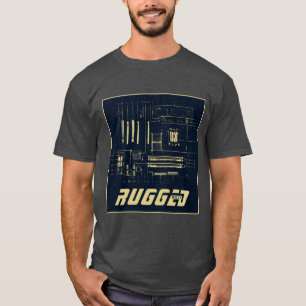 blått och guld Tech   Kretskort   Moderkort T Shirt