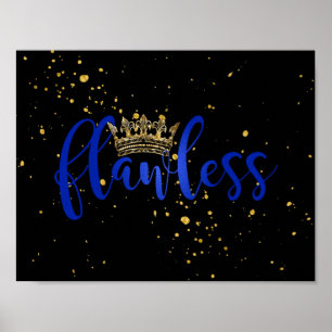 Blått och Guld utan Poster