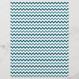 Blått och Gult, Dubbla med kantlinjerad  Papper