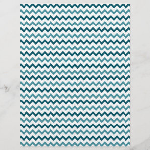 Blått och Gult, Dubbla med kantlinjerad  Papper