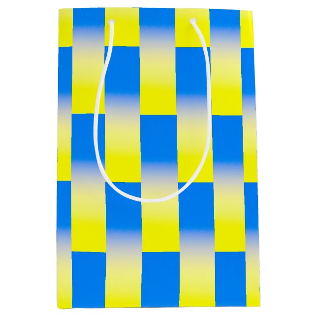 Blått och Gult Ukraina Inspinerat fred i krig (Framsidan)