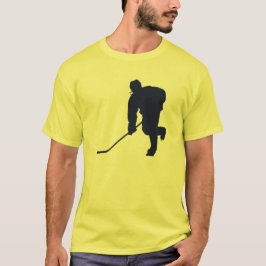 BLÅTT- OCH GULTHOCKEY TEE SHIRT