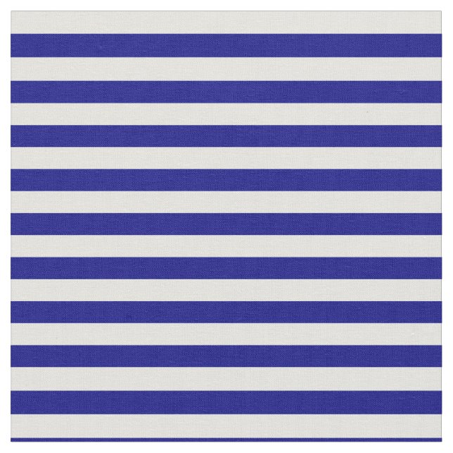 Blått och lätt cyan Färgad Rand/Linjer Mönster Tyg (Närbild)