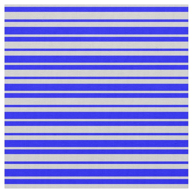 Blått och lätt Grått Färgad stripe Mönster Tyg (Närbild)