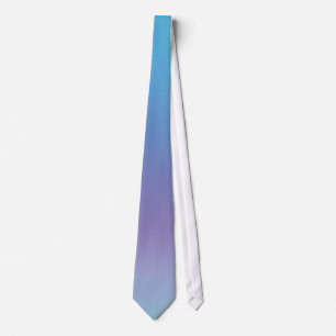 Blått och Lila-gradient Necktie Slips